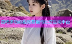 杏吧多功能视频剪辑与社交互动平台