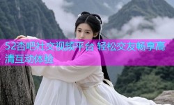 52杏吧社交视频平台 轻松交友畅享高清互动体验