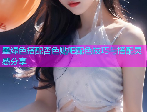 墨绿色搭配杏色贴吧配色技巧与搭配灵感分享  第1张