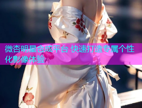 微杏明星合成平台 快速打造专属个性化影像体验  第1张